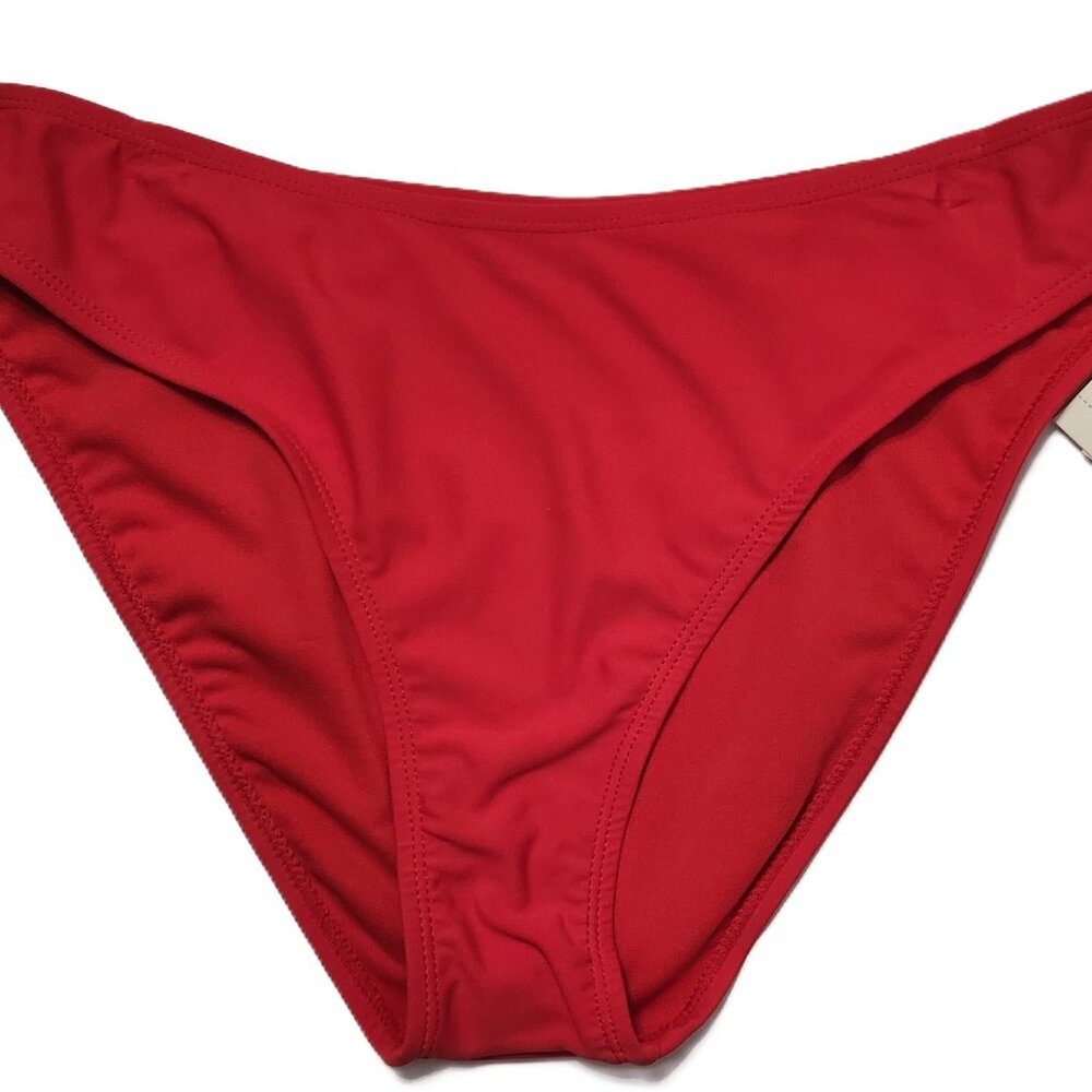 No Boundaries Bathing Suit Bottom Women's - Size XXL (20) - Red Cheeky High Leg